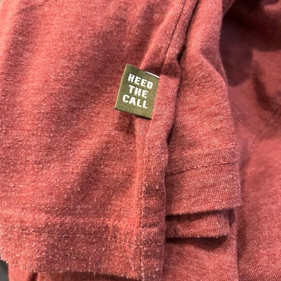 Howler Brothers "El Mono" T-shirt, maroon, Large - Picture 6 of 6